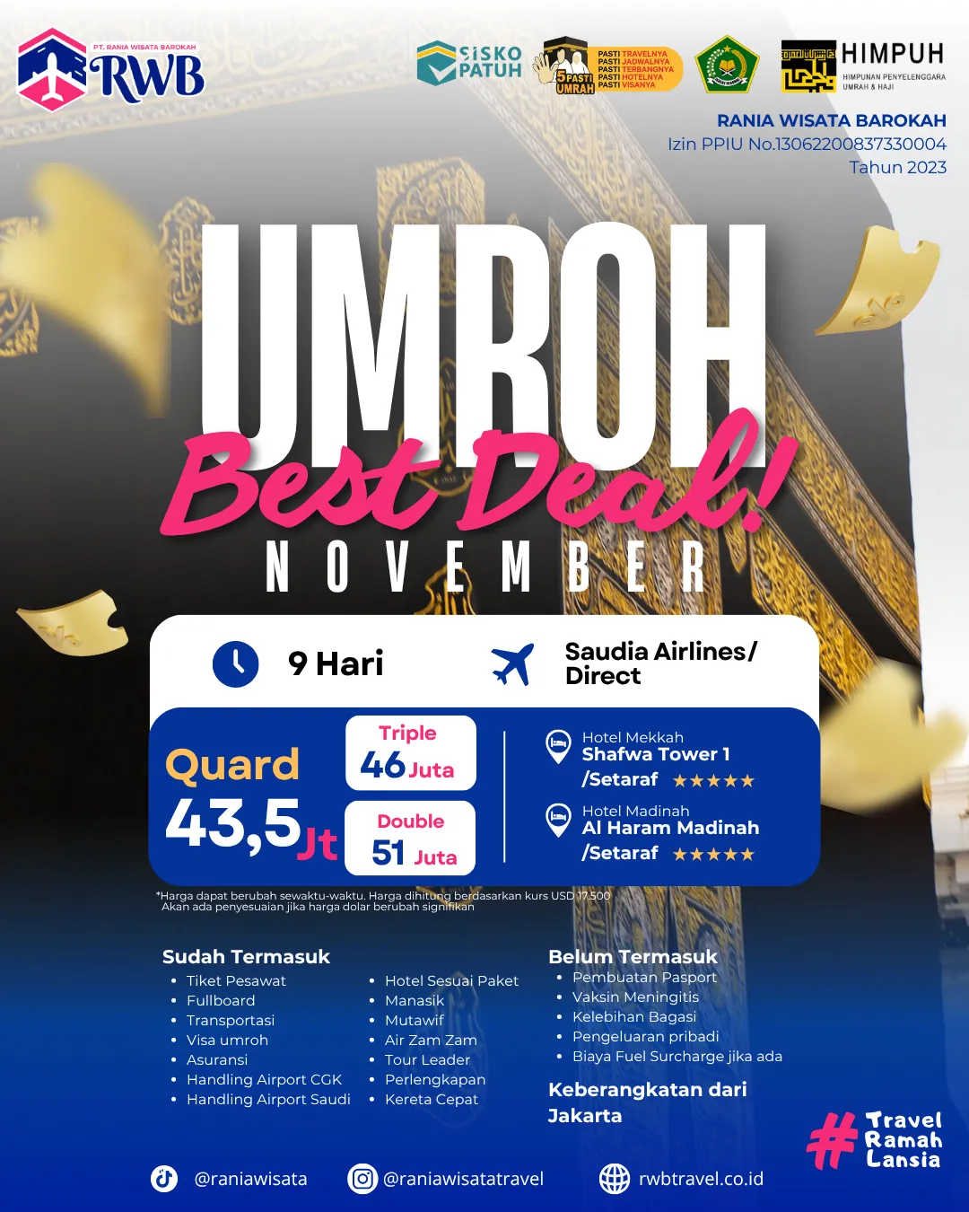 Galeri Paket Umroh  Premium November 2026 2