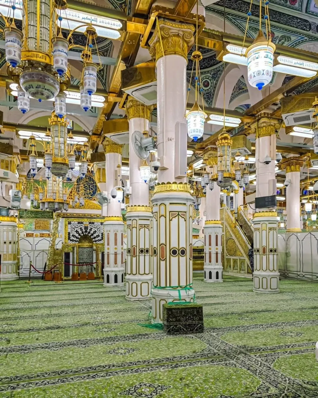 Rawdhah di dalam Masjid Nabawi Madinah